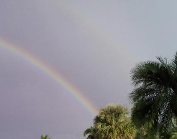 Is a rainbow the promise of good things?